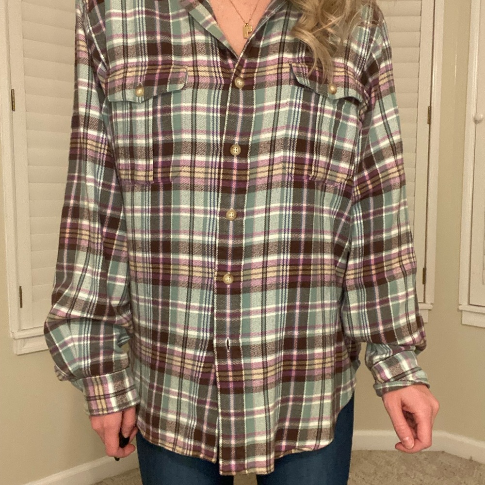 Shacket Jacket Flannel - image 3